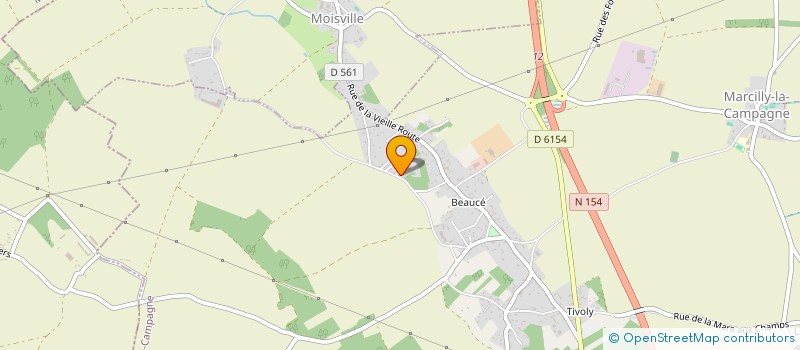 localisation de l'entreprise MONSIEUR SERGE GODET  MOISVILLE