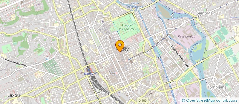 localisation de l'entreprise MONSIEUR SERGE GODICHE  NANCY