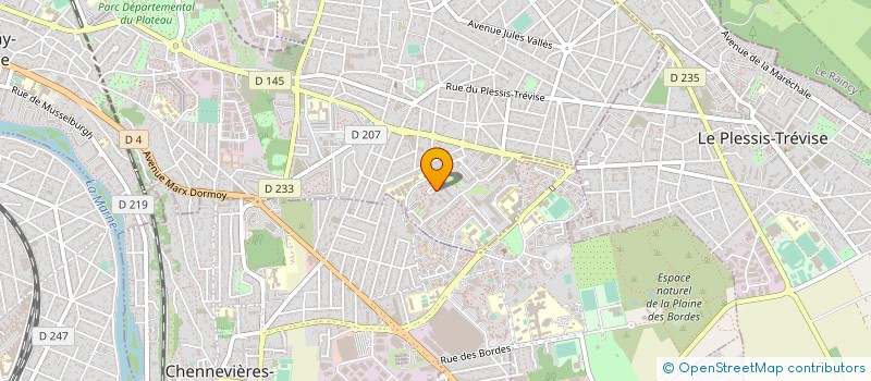 localisation de l'entreprise MONSIEUR SERGE GOHOUROU à CHAMPIGNY-SUR-MARNE