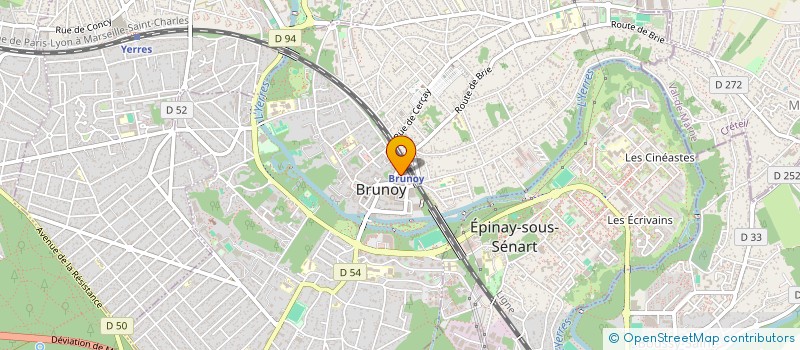 localisation de l'entreprise MONSIEUR SERGE GOMEZ à BRUNOY