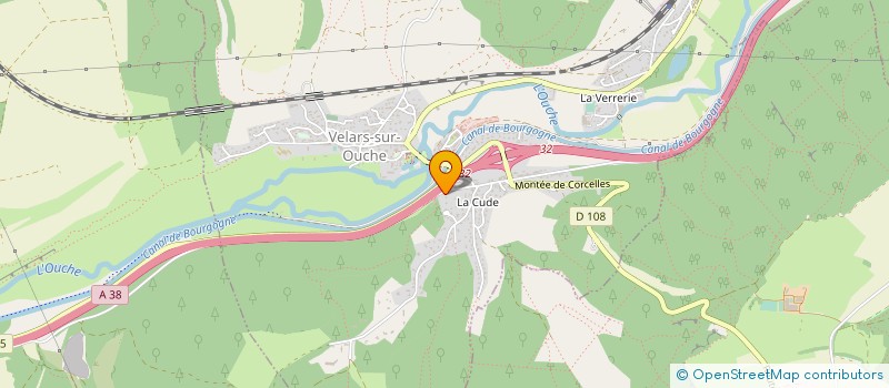 localisation de l'entreprise MONSIEUR SERGE GOMEZ  VELARS-SUR-OUCHE