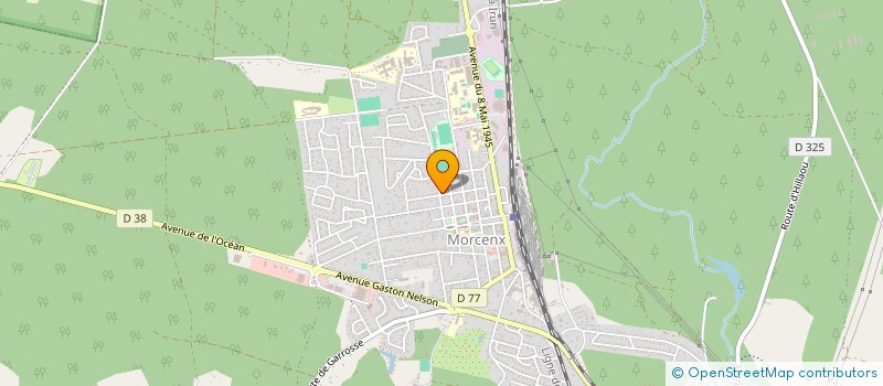 localisation de l'entreprise MONSIEUR SERGE GOMIS  MORCENX-LA-NOUVELLE