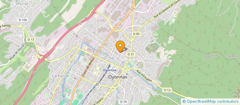 localisation de l'entreprise MONSIEUR SERGE GONCALVES à OYONNAX