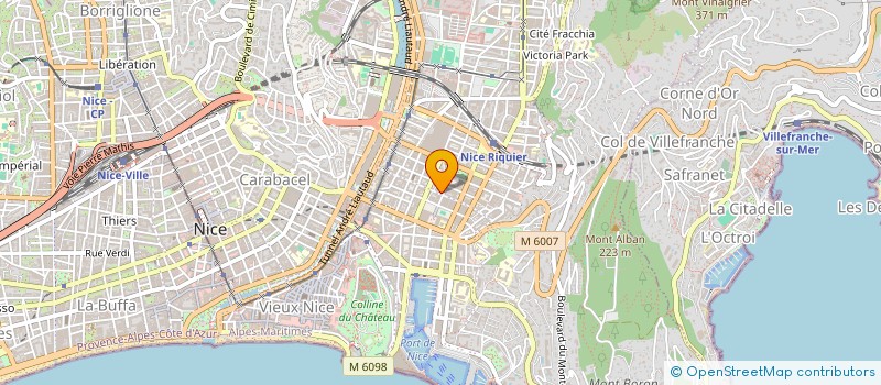 localisation de l'entreprise MONSIEUR SERGE GONNIN à NICE