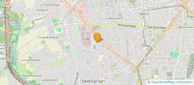 localisation de l'entreprise MONSIEUR SERGE GOUIN à SAINT-CYR-SUR-LOIRE
