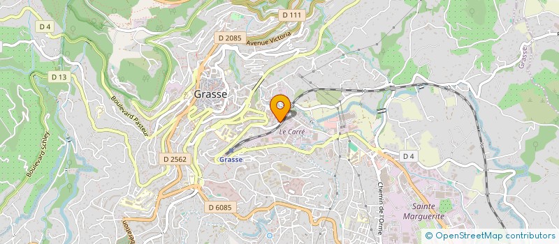 localisation de l'entreprise MONSIEUR SERGE GOULOUMES  GRASSE