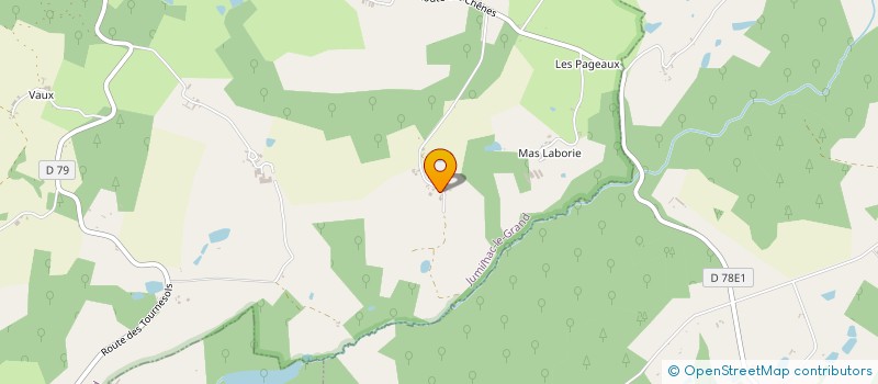 localisation de l'entreprise MONSIEUR SERGE GOURSAT  JUMILHAC-LE-GRAND