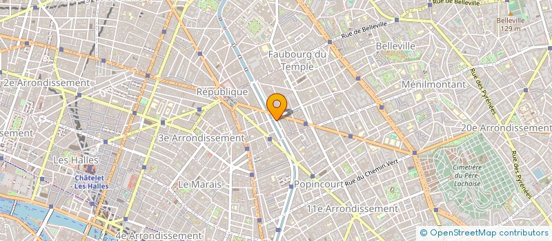 localisation de l'entreprise MONSIEUR SERGE GOUVERT à PARIS