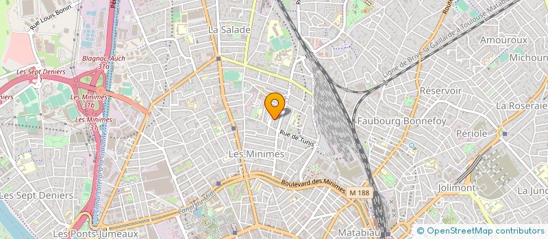 localisation de l'entreprise MONSIEUR SERGE GRACIEUX à TOULOUSE