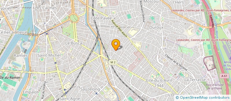 localisation de l'entreprise MONSIEUR SERGE GRATTON à TOULOUSE