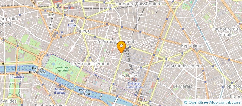 localisation de l'entreprise MONSIEUR SERGE GRIGNARD à PARIS