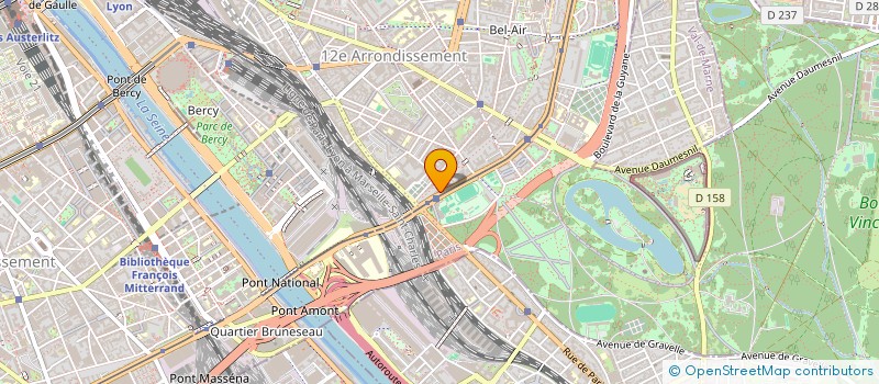 localisation de l'entreprise MONSIEUR SERGE GUARNIERI  PARIS