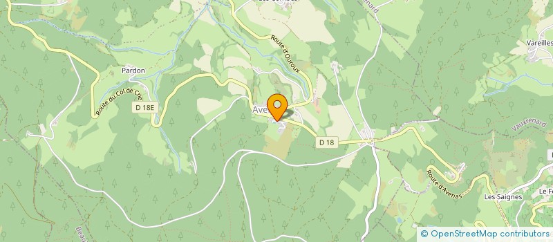 localisation de l'entreprise MONSIEUR SERGE GUERIN  DEUX-GROSNES