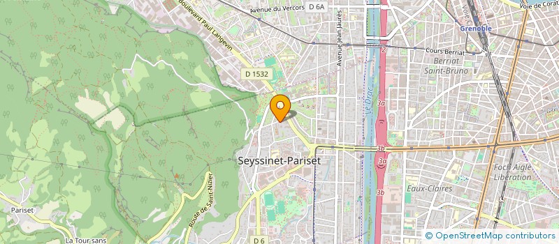 localisation de l'entreprise MONSIEUR SERGE GUETTA  SEYSSINET-PARISET