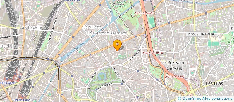 localisation de l'entreprise MONSIEUR SERGE GUEZ  PARIS