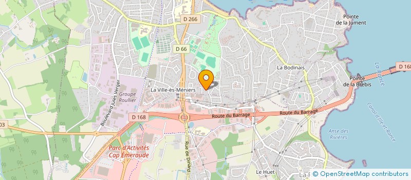 localisation de l'entreprise MONSIEUR SERGE GUILBAUD  DINARD