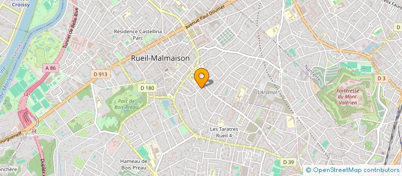 localisation de l'entreprise MONSIEUR SERGE GUILLARD à RUEIL-MALMAISON