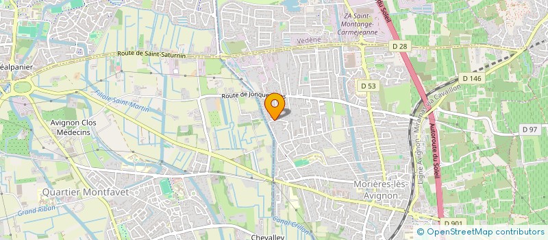 localisation de l'entreprise MONSIEUR SERGE GUILLEN  MORIERES-LES-AVIGNON