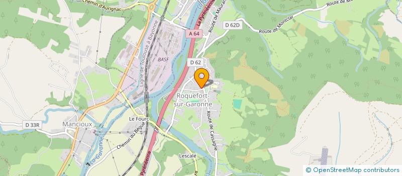 localisation de l'entreprise MONSIEUR SERGE GUILLOT  ARNAUD-GUILHEM