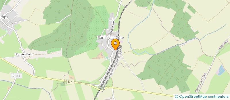 localisation de l'entreprise MONSIEUR SERGE GUILLOUX  BARISEY-LA-COTE