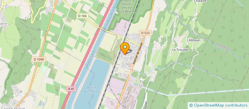 localisation de l'entreprise MONSIEUR SERGE GUNTHER  LE CHEYLAS