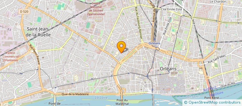 localisation de l'entreprise MONSIEUR SERGE HABER à ORLEANS