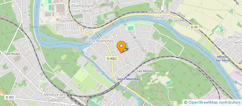 localisation de l'entreprise MONSIEUR SERGE HACHE à SAINT-MAMMES