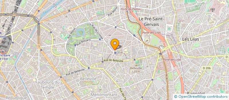 localisation de l'entreprise MONSIEUR SERGE HARNOVITCH  PARIS 19