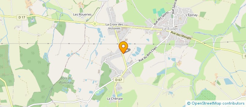 localisation de l'entreprise MONSIEUR SERGE HARSCH  OREE-D'ANJOU