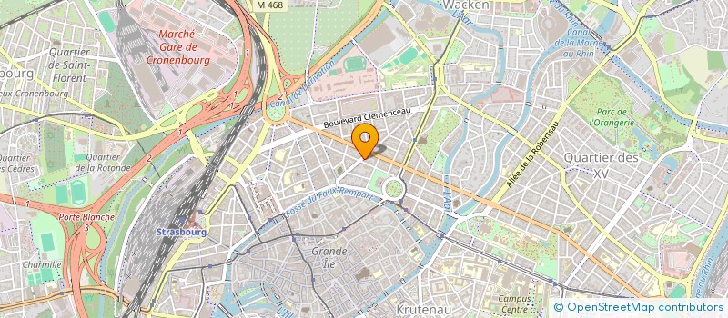 localisation de l'entreprise MONSIEUR SERGE HECKEL  STRASBOURG