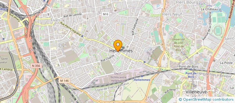 localisation de l'entreprise MONSIEUR SERGE HEGO à LILLE