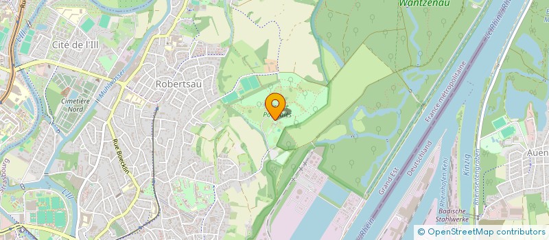 localisation de l'entreprise MONSIEUR SERGE HEITZ  STRASBOURG