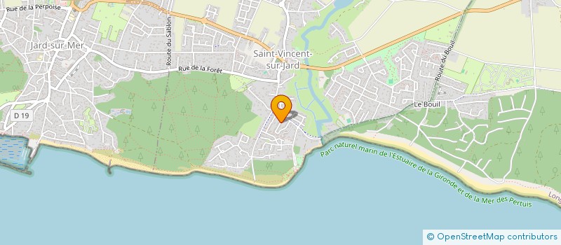 localisation de l'entreprise MONSIEUR SERGE HEMON  SAINT-VINCENT-SUR-JARD