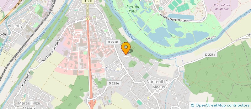 localisation de l'entreprise MONSIEUR SERGE HERBINIER à NANTEUIL-LES-MEAUX
