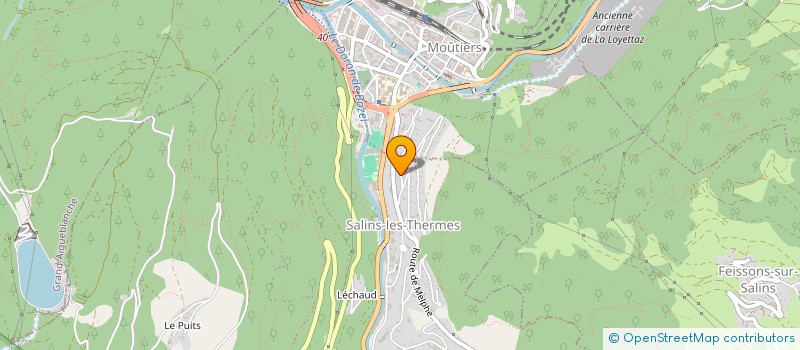 localisation de l'entreprise MONSIEUR SERGE HEULLUY à COURCHEVEL