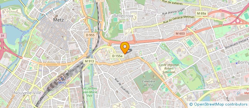 localisation de l'entreprise MONSIEUR SERGE HOFFMANN à METZ