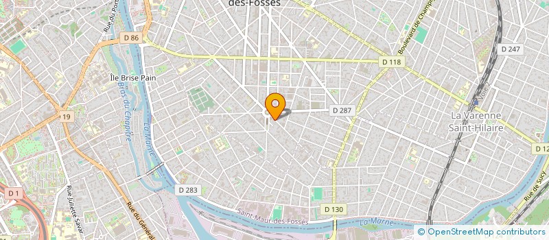 localisation de l'entreprise MONSIEUR SERGE HOLDENRIETH  SAINT-MAUR-DES-FOSSES