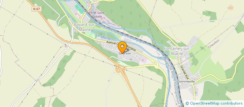 localisation de l'entreprise MONSIEUR SERGE HUC à BAYARD-SUR-MARNE