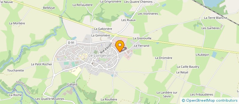 localisation de l'entreprise MONSIEUR SERGE HULIN à SEVREMOINE