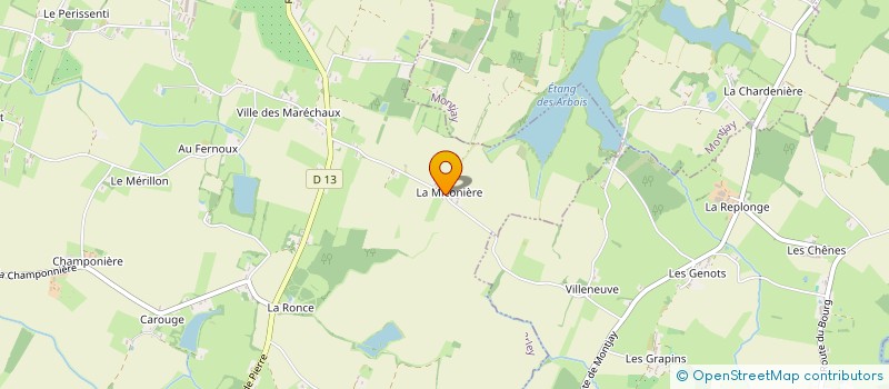 localisation de l'entreprise MONSIEUR SERGE HUMBEY  SERLEY