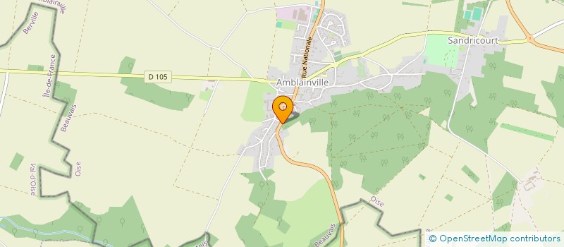 localisation de l'entreprise MONSIEUR SERGE HUP  ESCHES