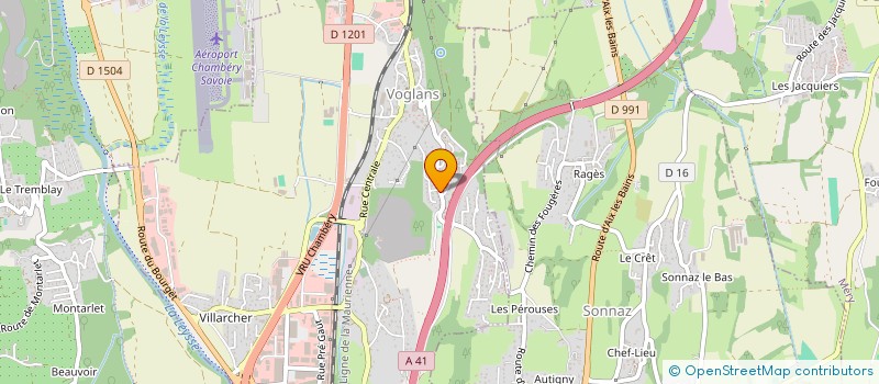 localisation de l'entreprise MONSIEUR SERGE IANNI  LA MOTTE-SERVOLEX