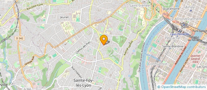 localisation de l'entreprise MONSIEUR SERGE IMBERT à SAINTE-FOY-LES-LYON