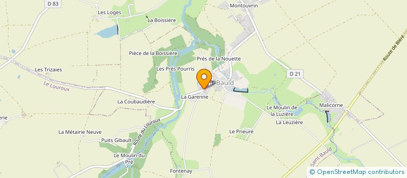 localisation de l'entreprise MONSIEUR SERGE ISRAEL  TAUXIGNY-SAINT-BAULD