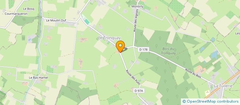 localisation de l'entreprise MONSIEUR SERGE IVAN  LE TRONQUAY