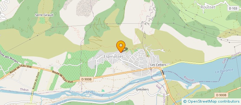 localisation de l'entreprise MONSIEUR SERGE IZOARD  THEUS