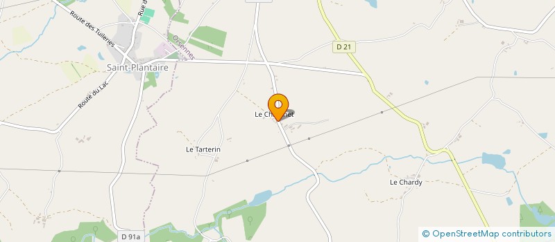 localisation de l'entreprise MONSIEUR SERGE JACQUET à ORSENNES