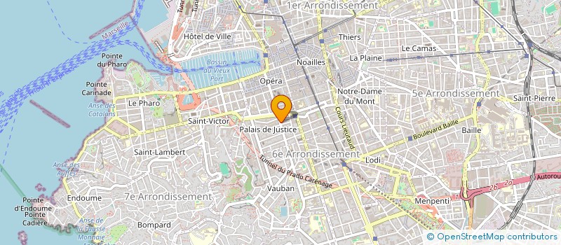 localisation de l'entreprise MONSIEUR SERGE JAHIER  MARSEILLE