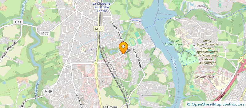 localisation de l'entreprise MONSIEUR SERGE JAUNET à LA CHAPELLE-SUR-ERDRE