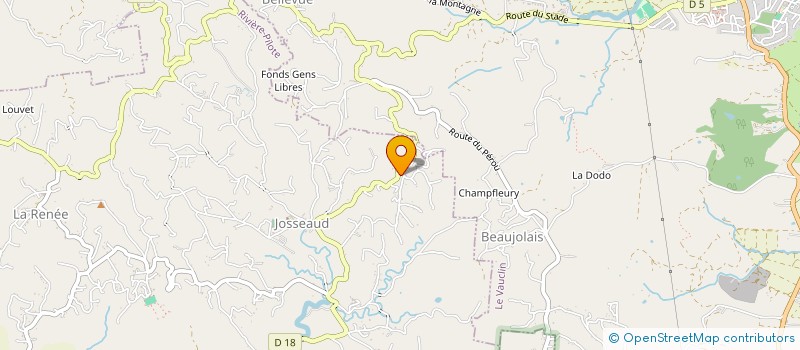 localisation de l'entreprise MONSIEUR SERGE JEAN-BART  RIVIERE-PILOTE